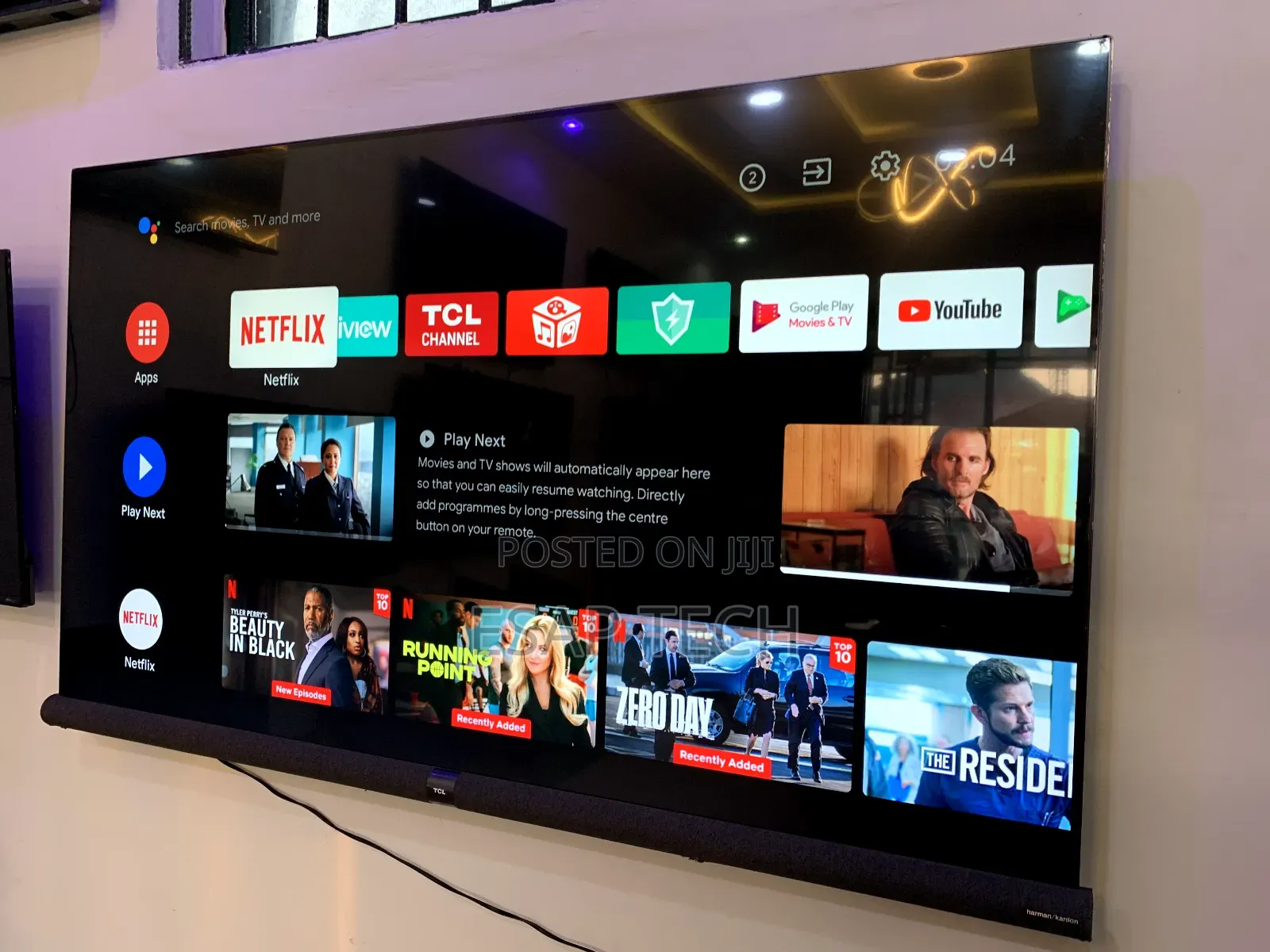 TCL Andorid Tv Frameless Oled 65inches