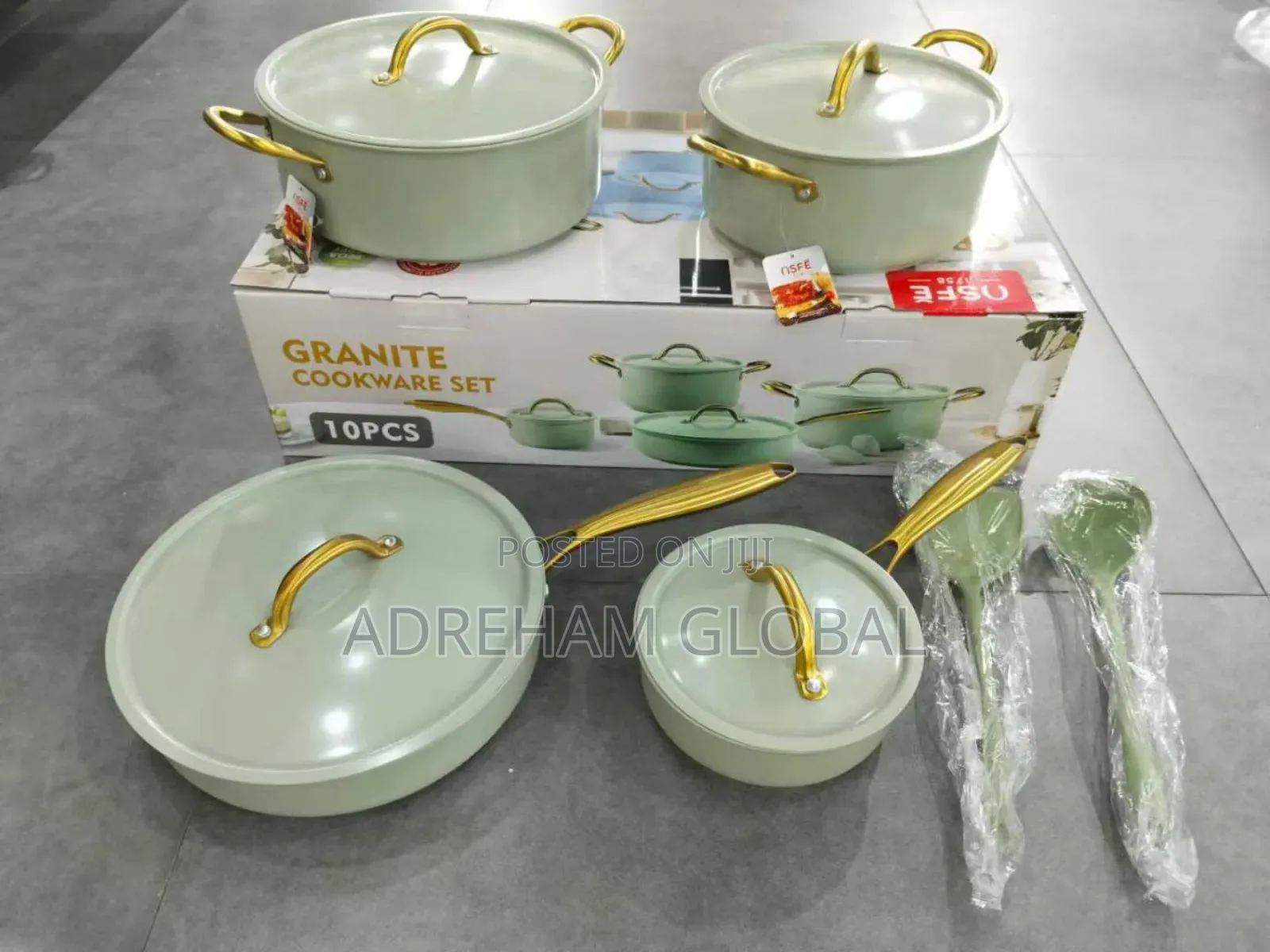 10pcs Ceramic/Granite Cooking Pot