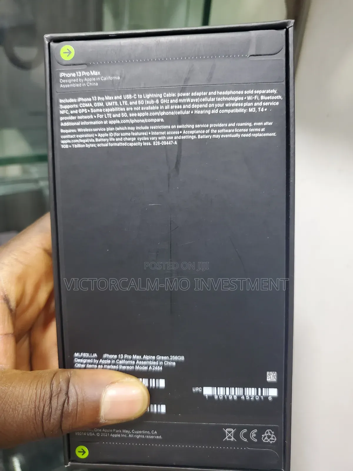 New Apple iPhone 13 Pro Max 256 GB Green