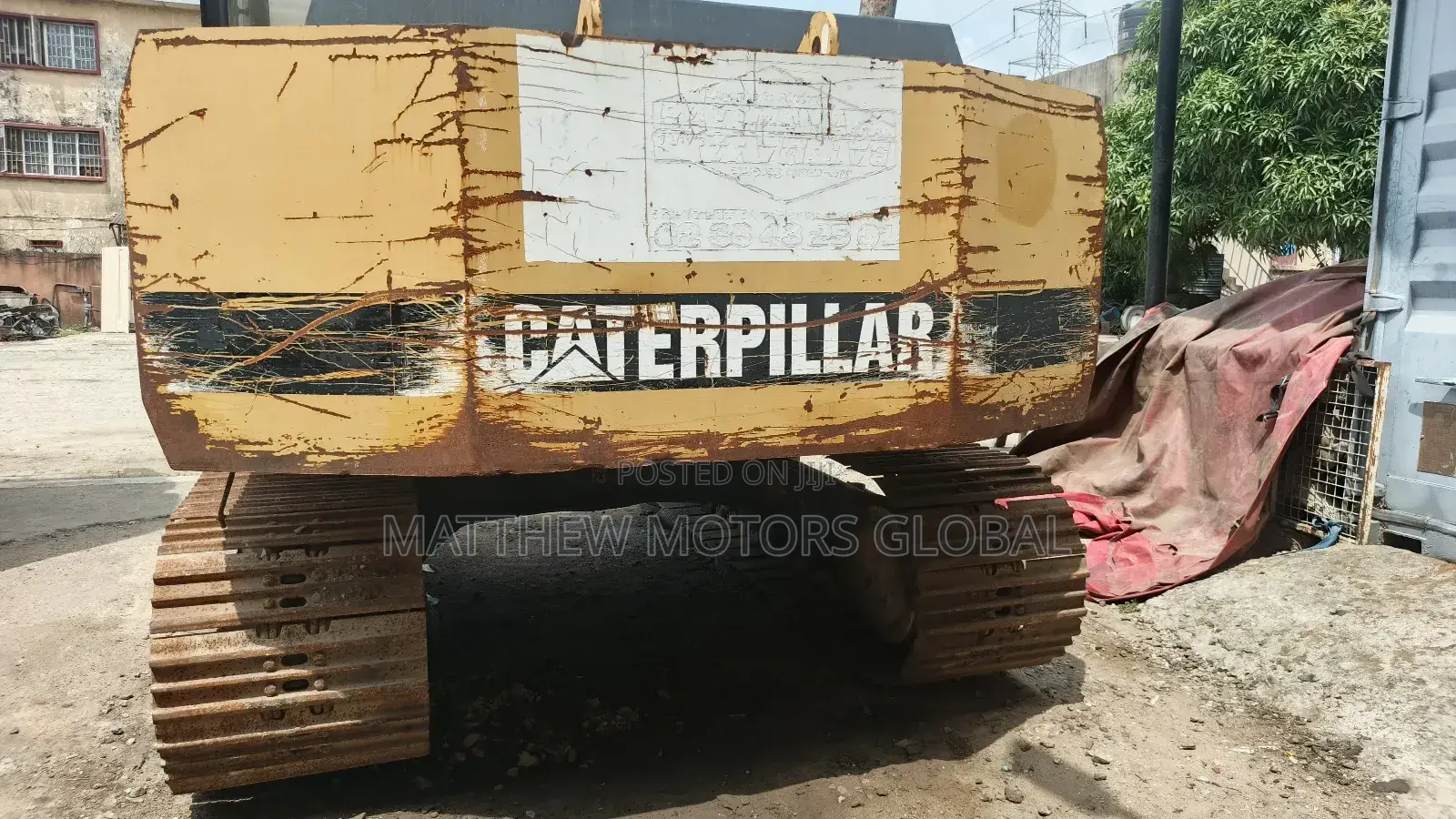 Caterpillar E120b Hydraulic Excavator