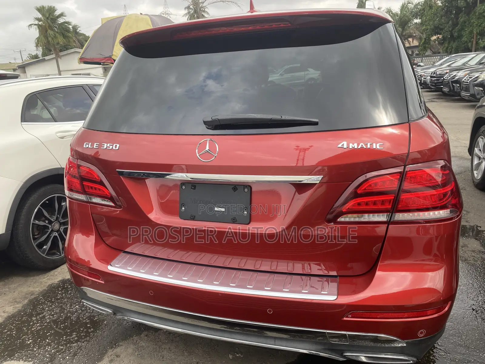 Mercedes-Benz GLE-Class GLE 350d 4MATIC 2018 Red
