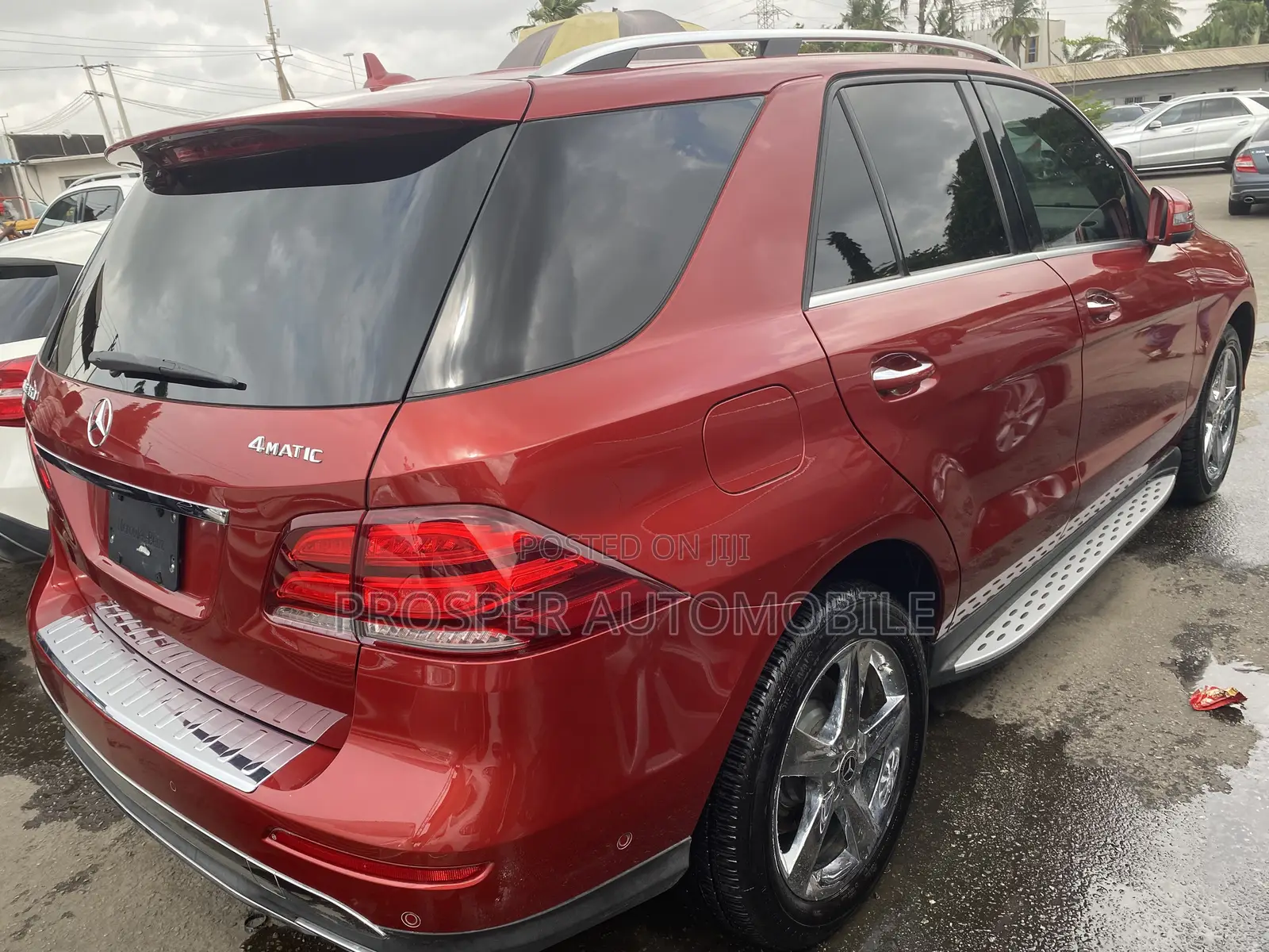 Mercedes-Benz GLE-Class GLE 350d 4MATIC 2018 Red