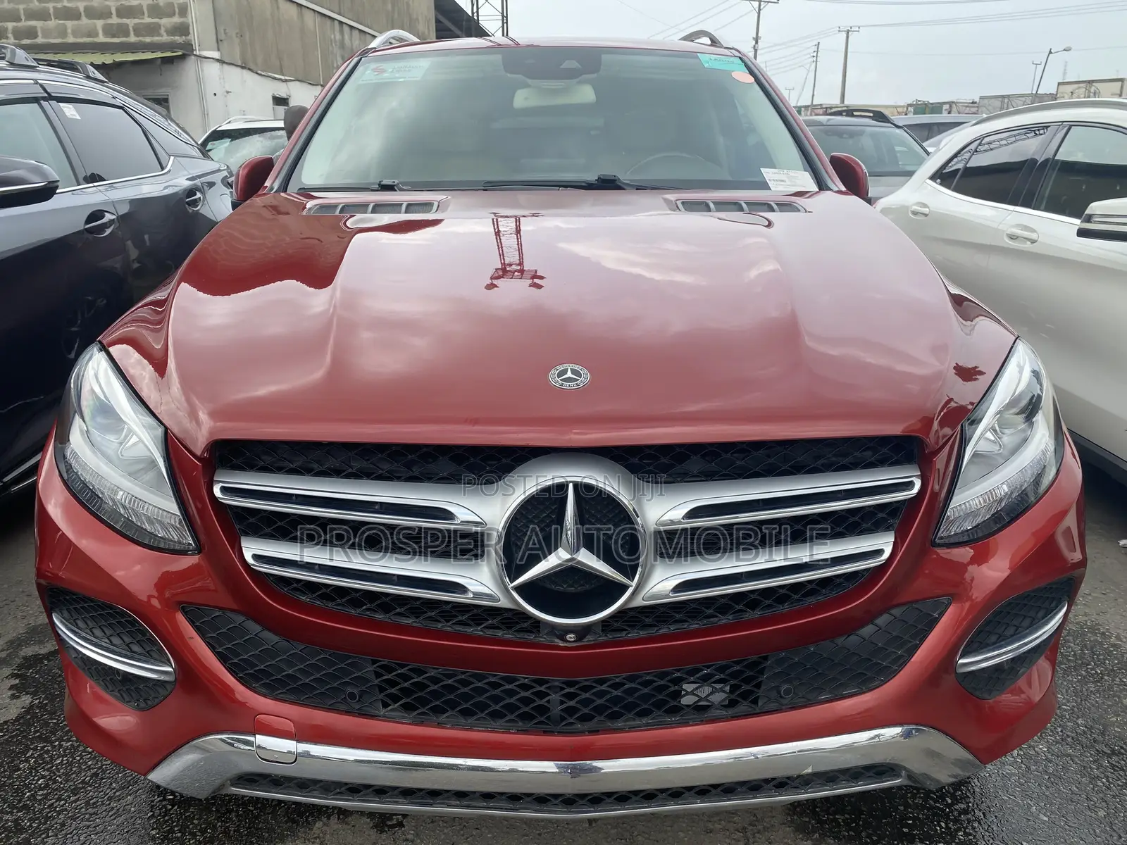 Mercedes-Benz GLE-Class GLE 350d 4MATIC 2018 Red