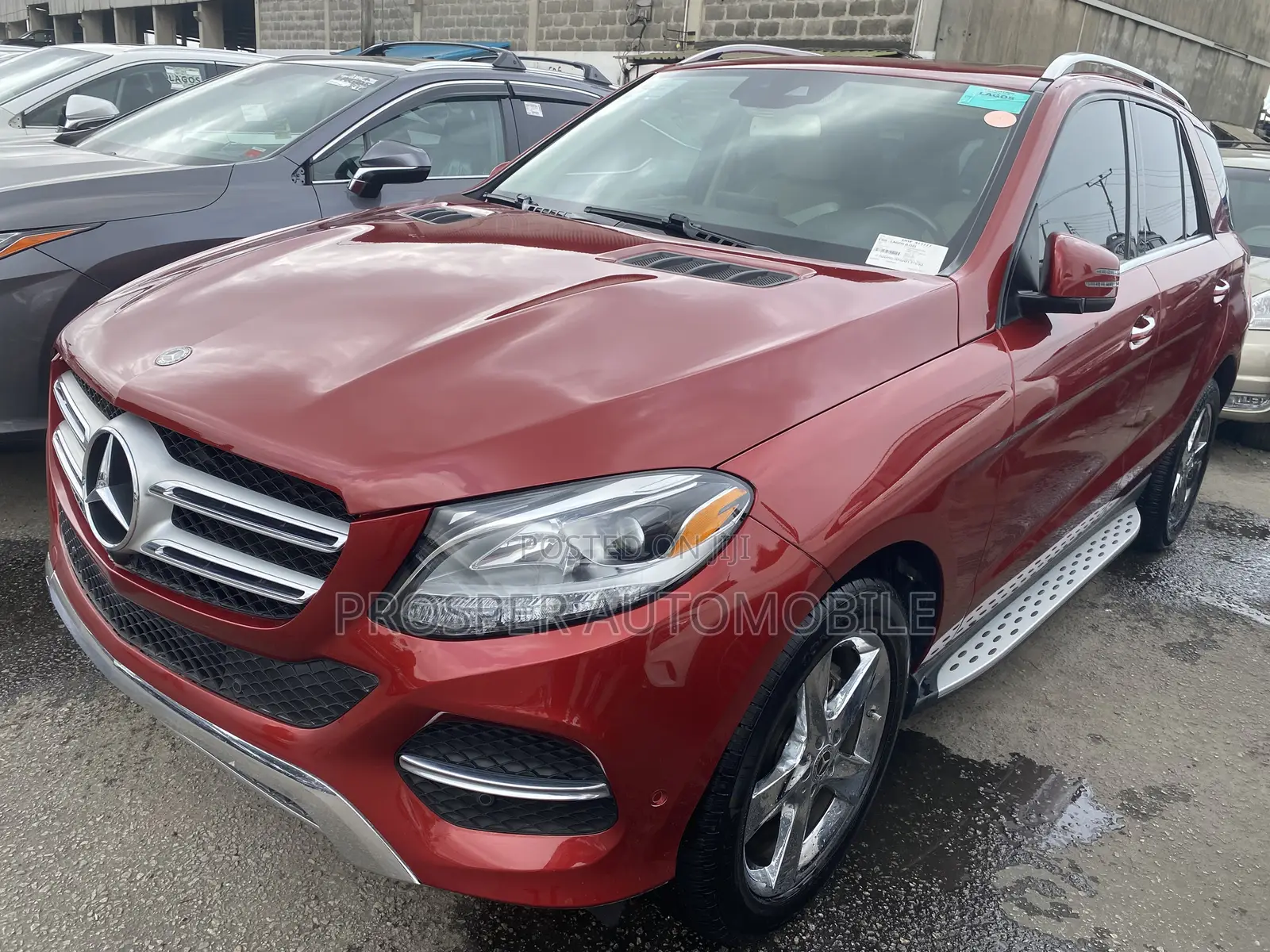 Mercedes-Benz GLE-Class GLE 350d 4MATIC 2018 Red