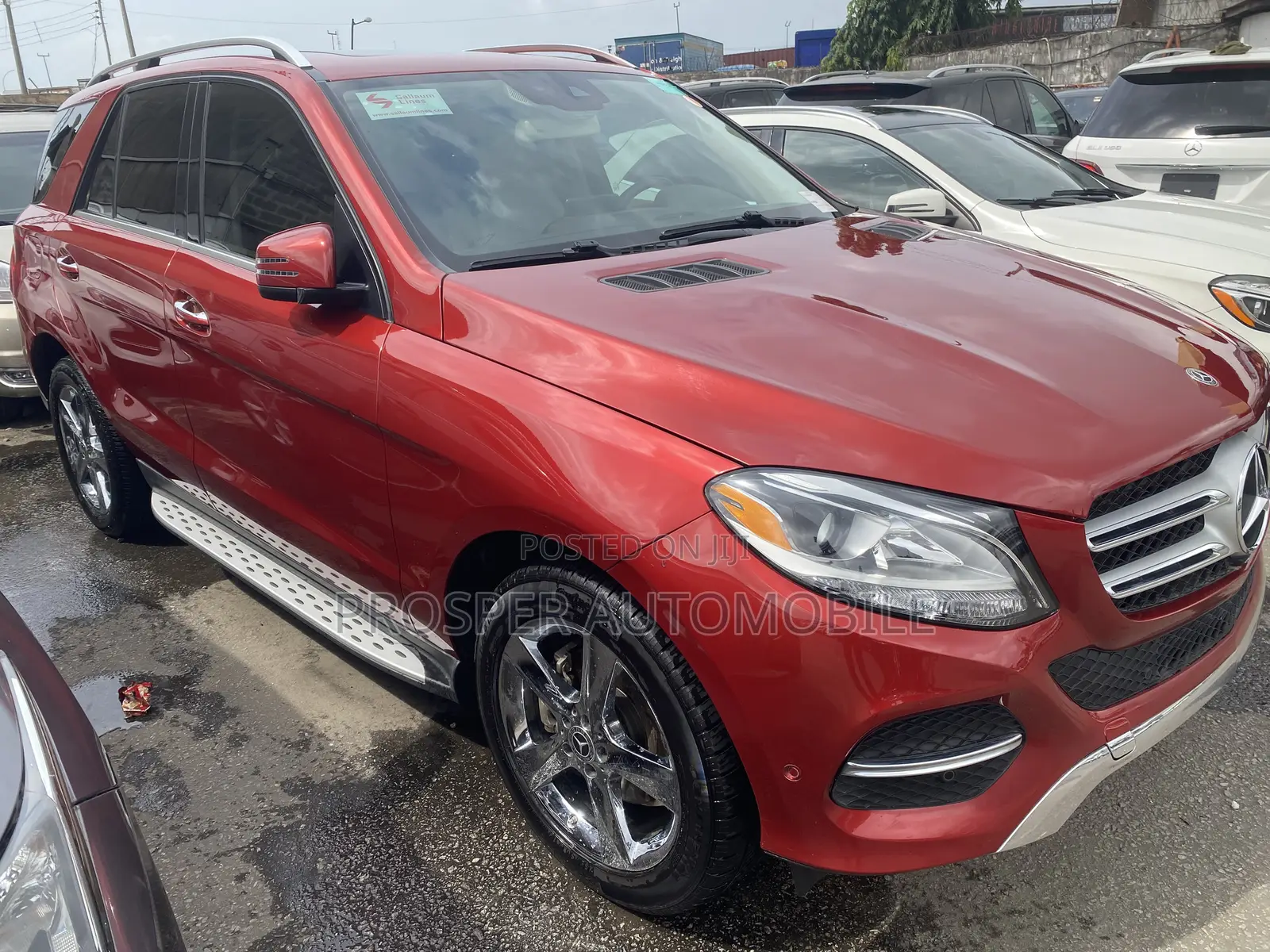 Mercedes-Benz GLE-Class GLE 350d 4MATIC 2018 Red