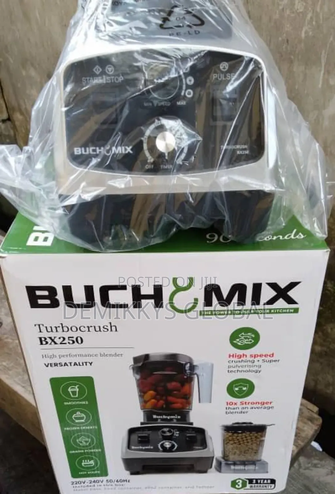 Buchymix Commercial Blender 2l 3 In 1