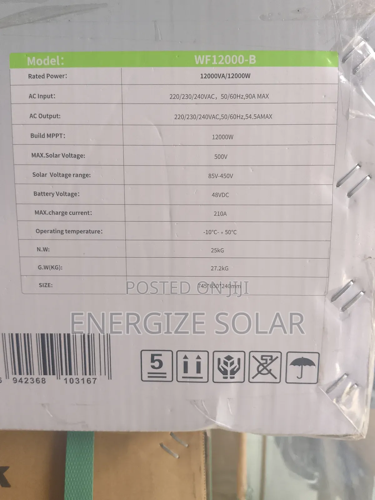 12kva 48v Lutian Hybrid Inverter