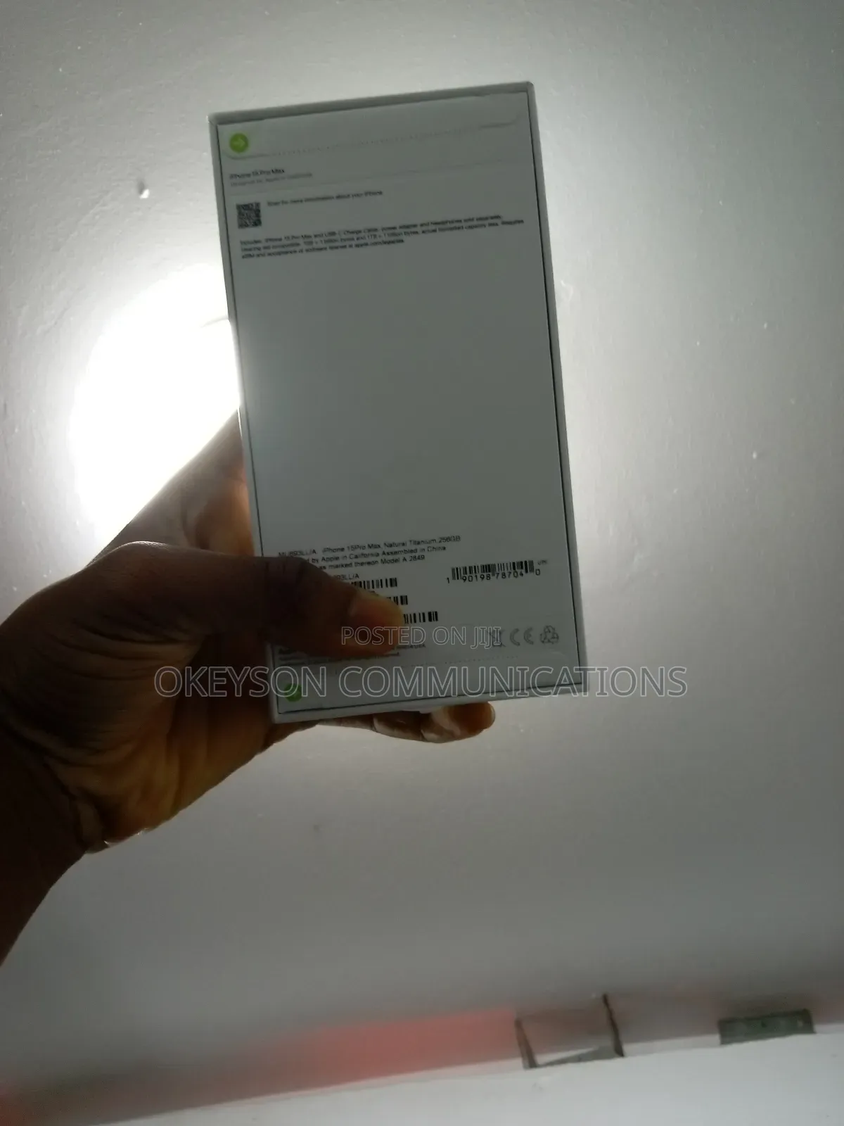 New Apple iPhone 15 Pro Max 256 GB Gray