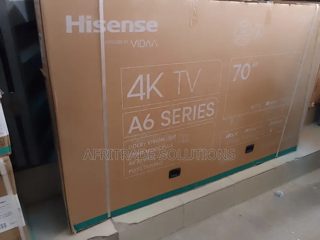 Hisense 70inches A6k Series Uhd Tv
