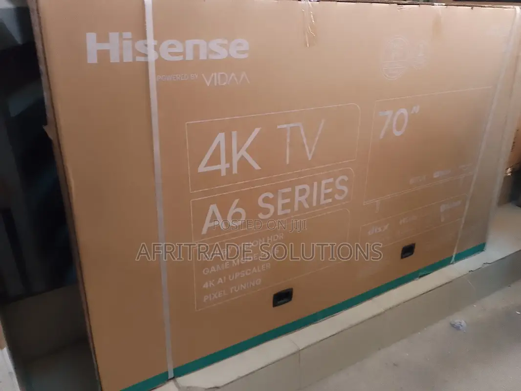 Hisense 70inches A6k Series Uhd Tv
