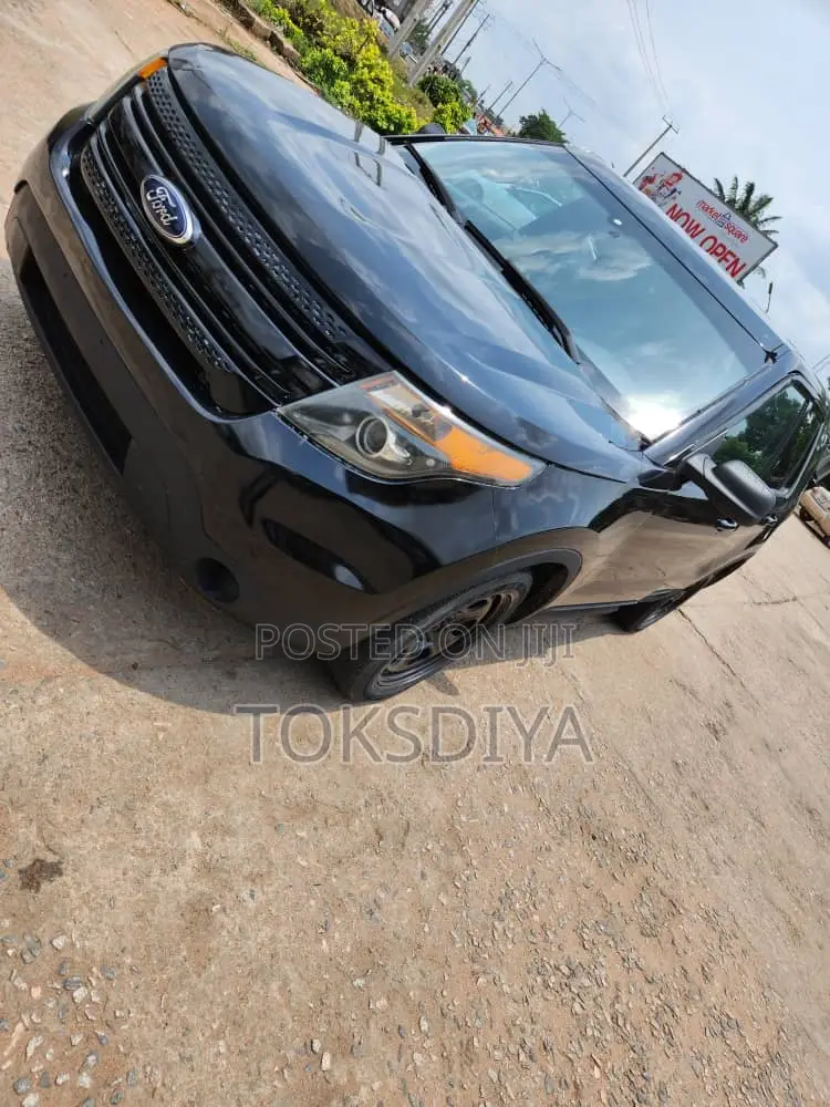 Ford Explorer EcoBoost FWD (2.0L 4cyl) 2014 Black