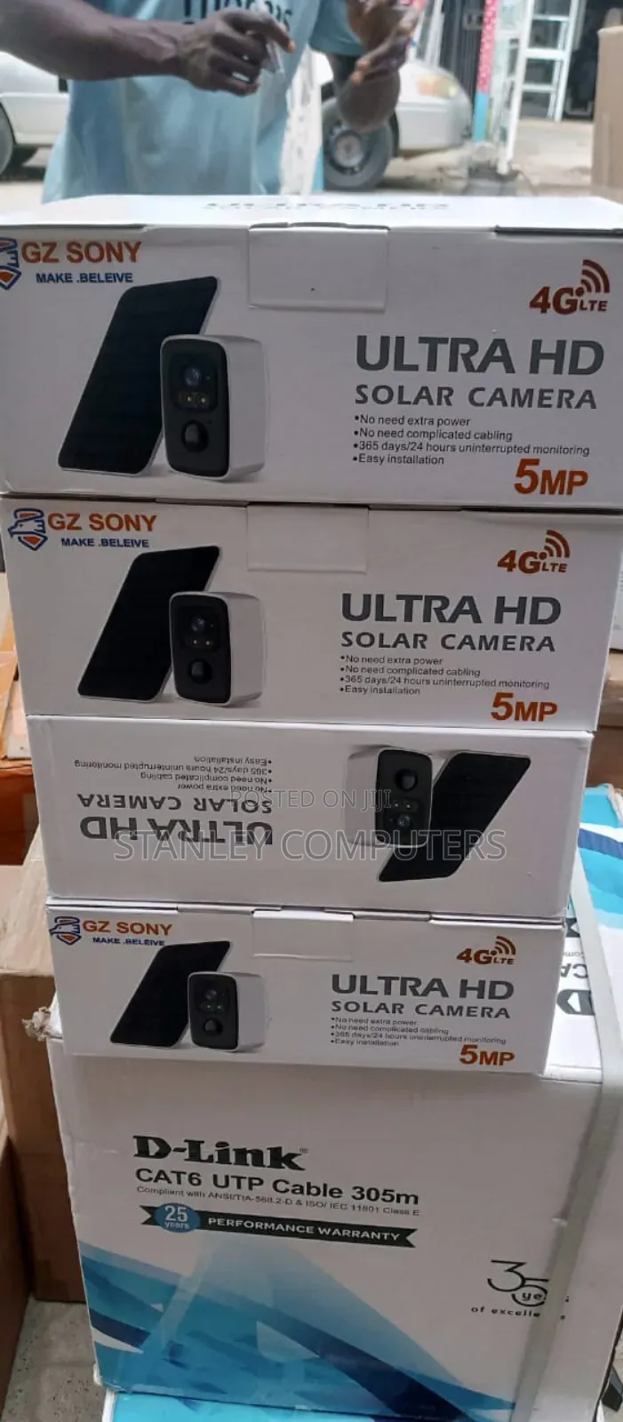 Gc Sony 4glte 5mp Ultra Hd Solar Camera