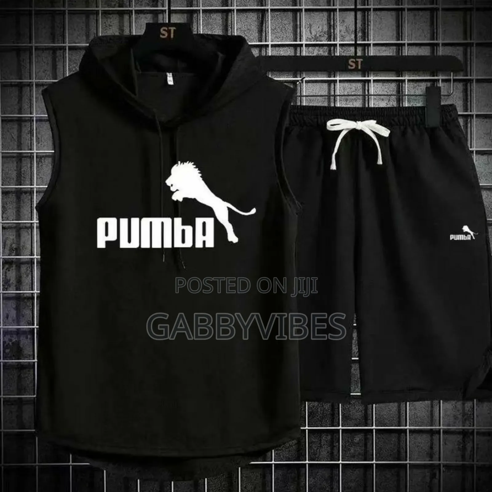 The Pumba Armless Hoodie and Short