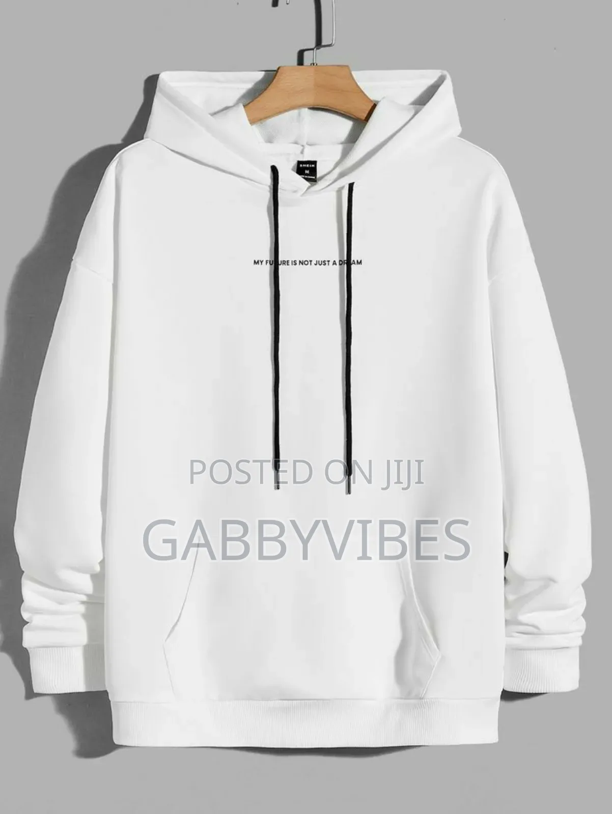 White Fashionista Hoodie