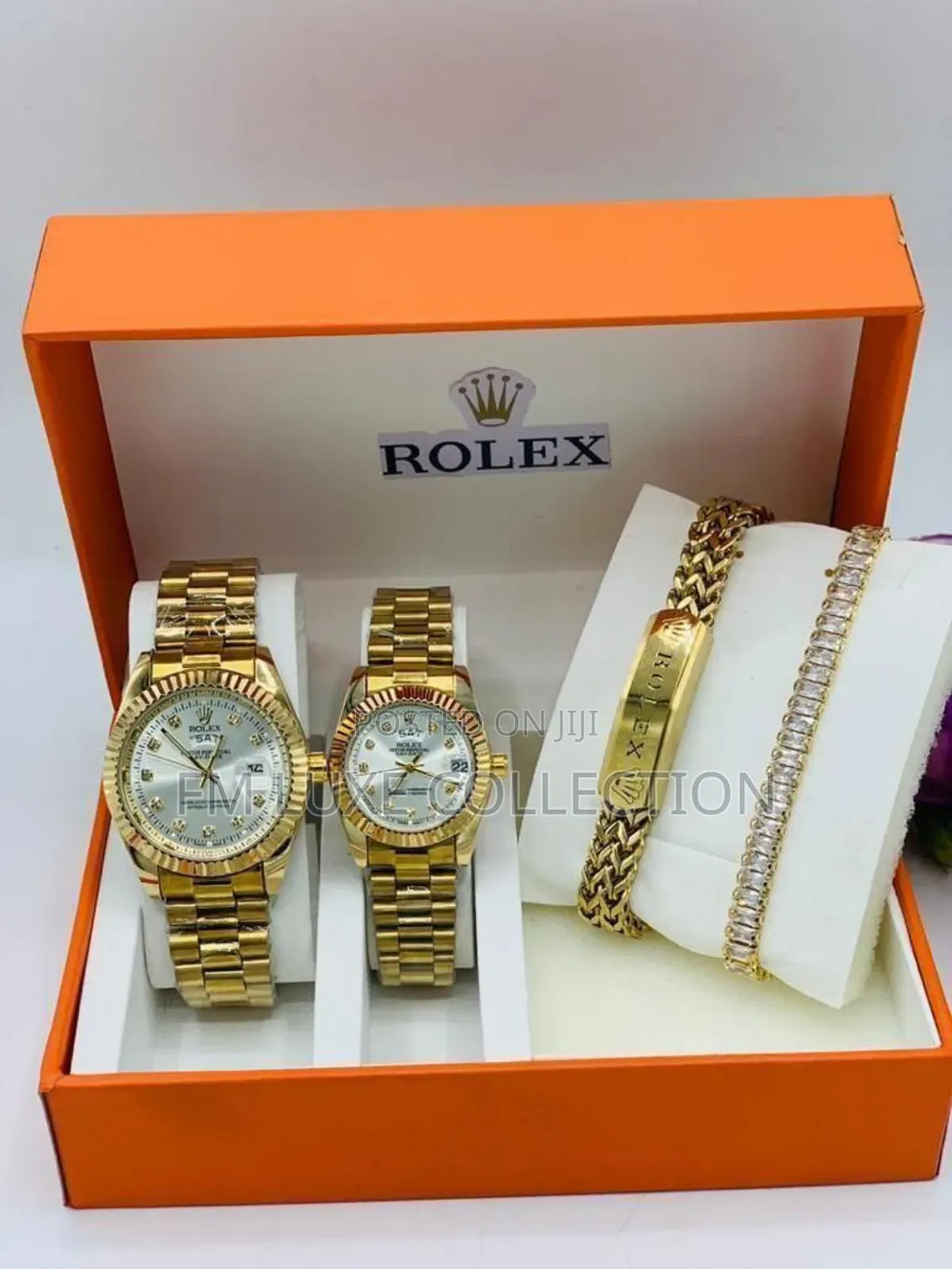 Rolex Couples Wristwatches and Bracelets(Couples Set)