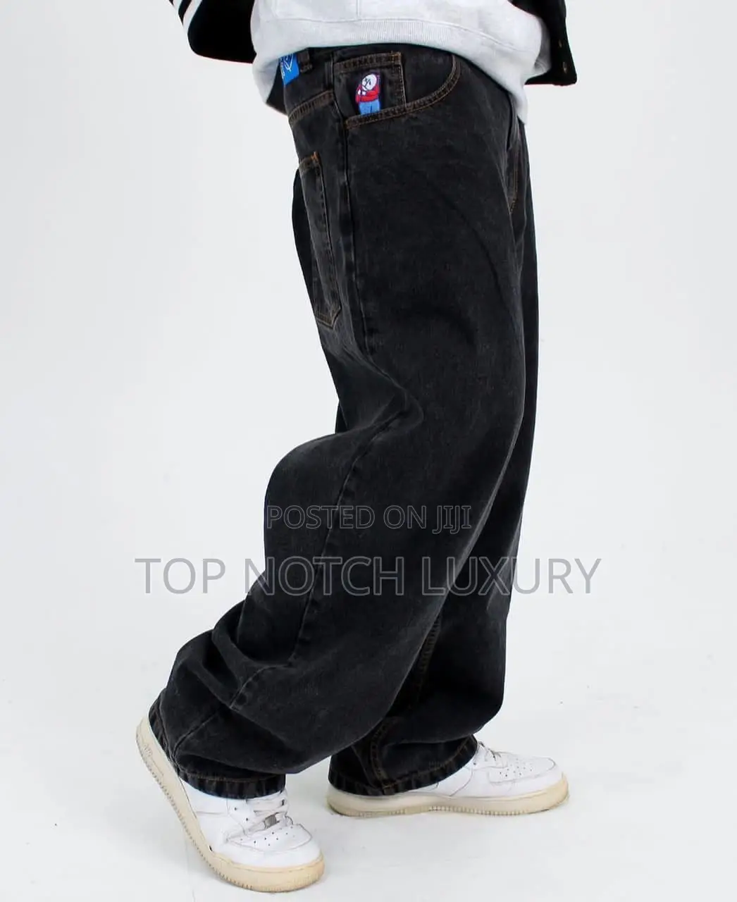 High Quality Denim Baggy Jeans Men Women Jeans