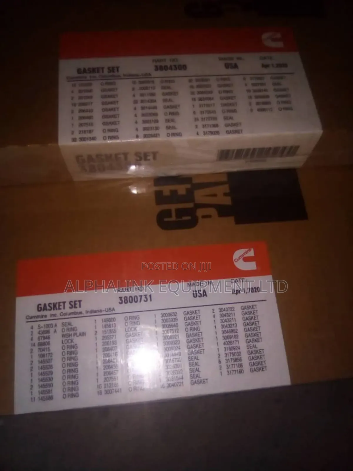 Genuine Cummins Engine Parts