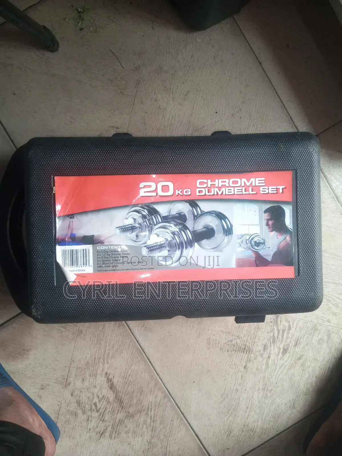 20 Kg Chrome Dumbbells