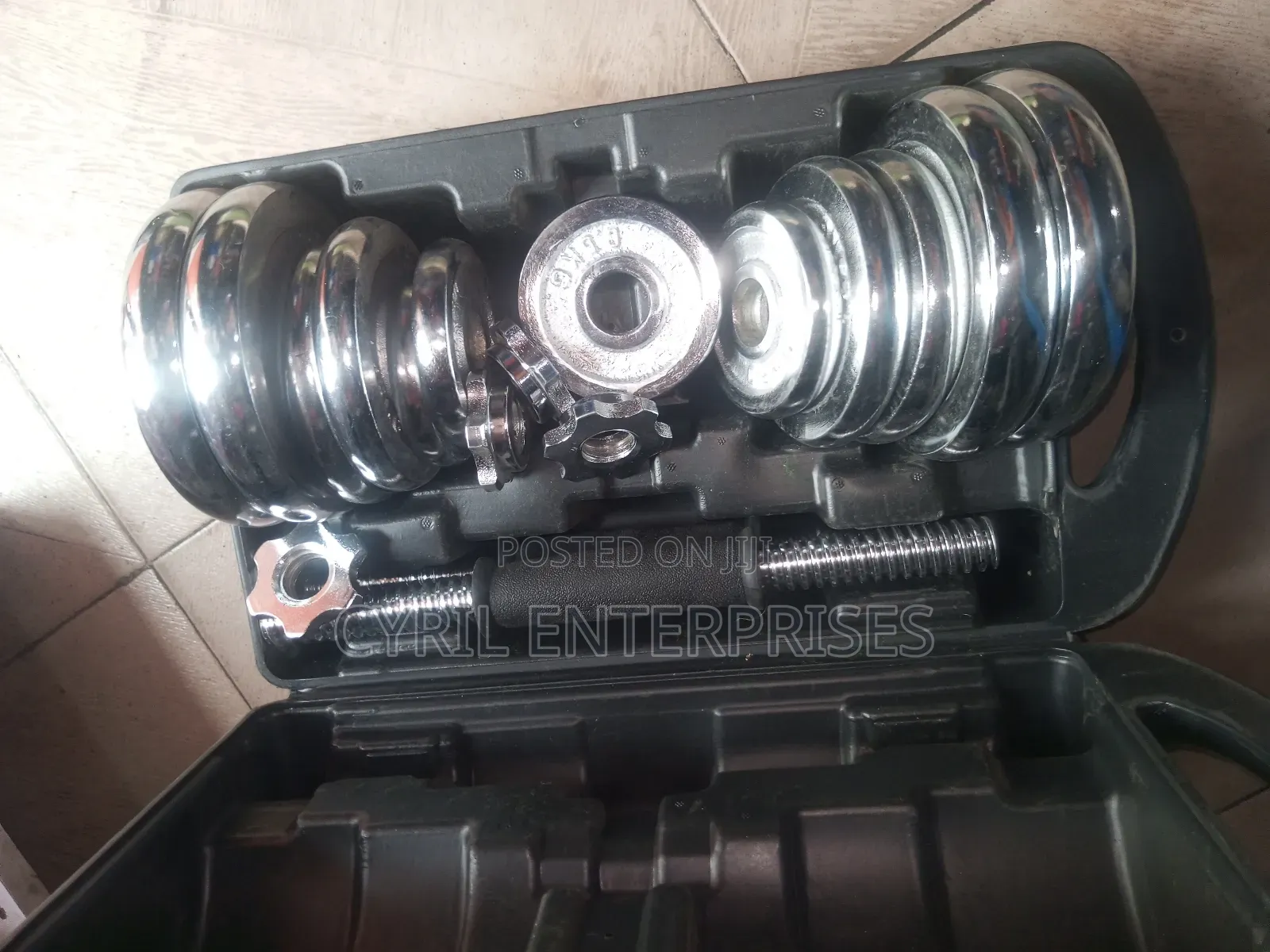 20 Kg Chrome Dumbbells