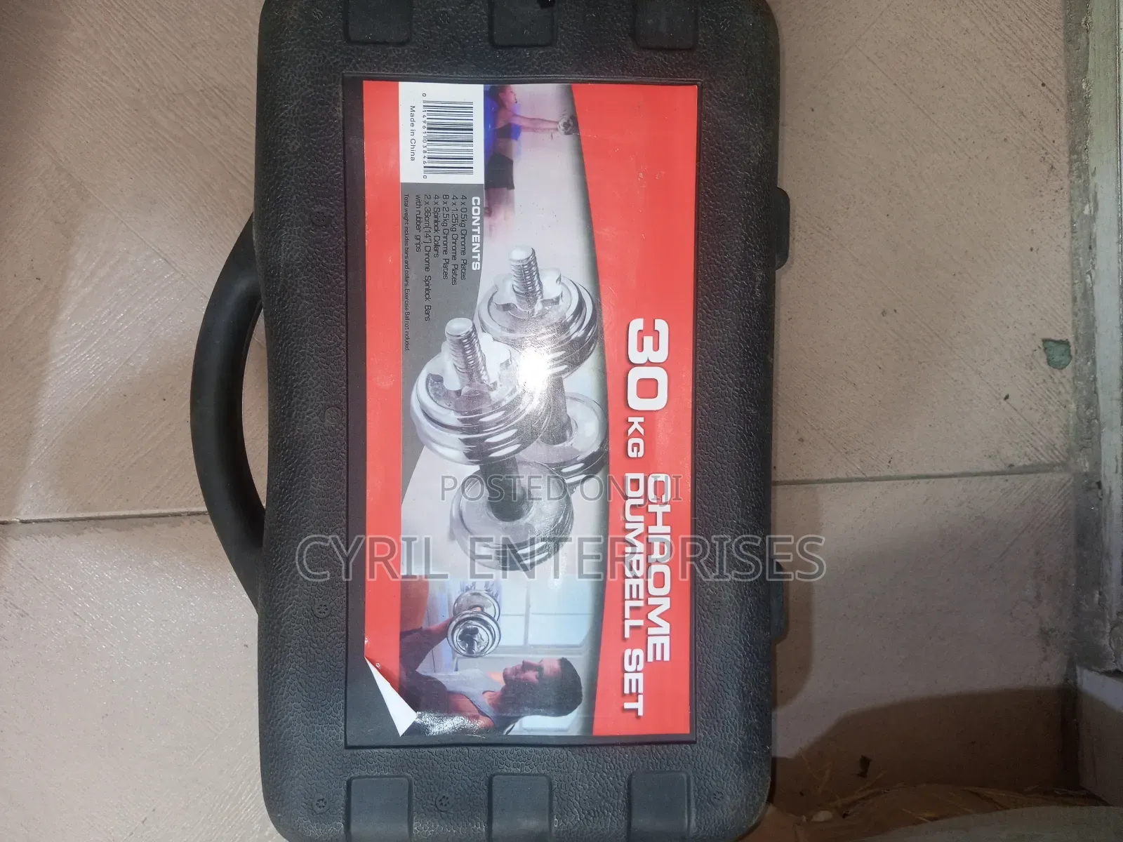 30 Kg Set of Dumbbells