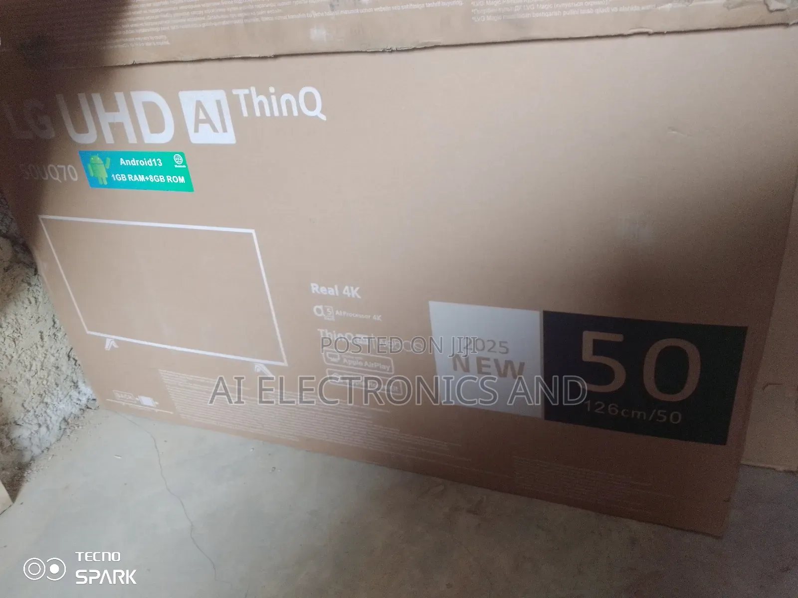 Lg Uhd Television 50inches