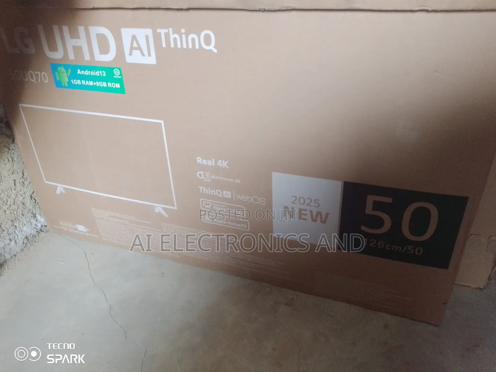 Lg Uhd Television 50inches