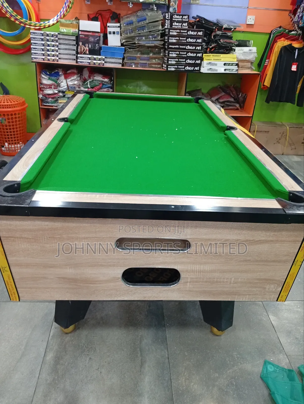 7ft Coin Operated Marble Snooker Board