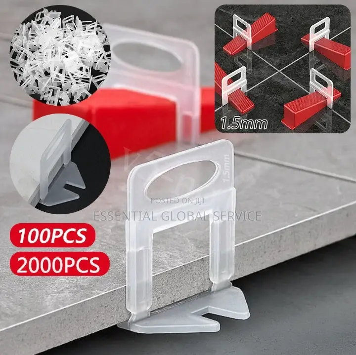 Tile Leveling Spacer and Clip