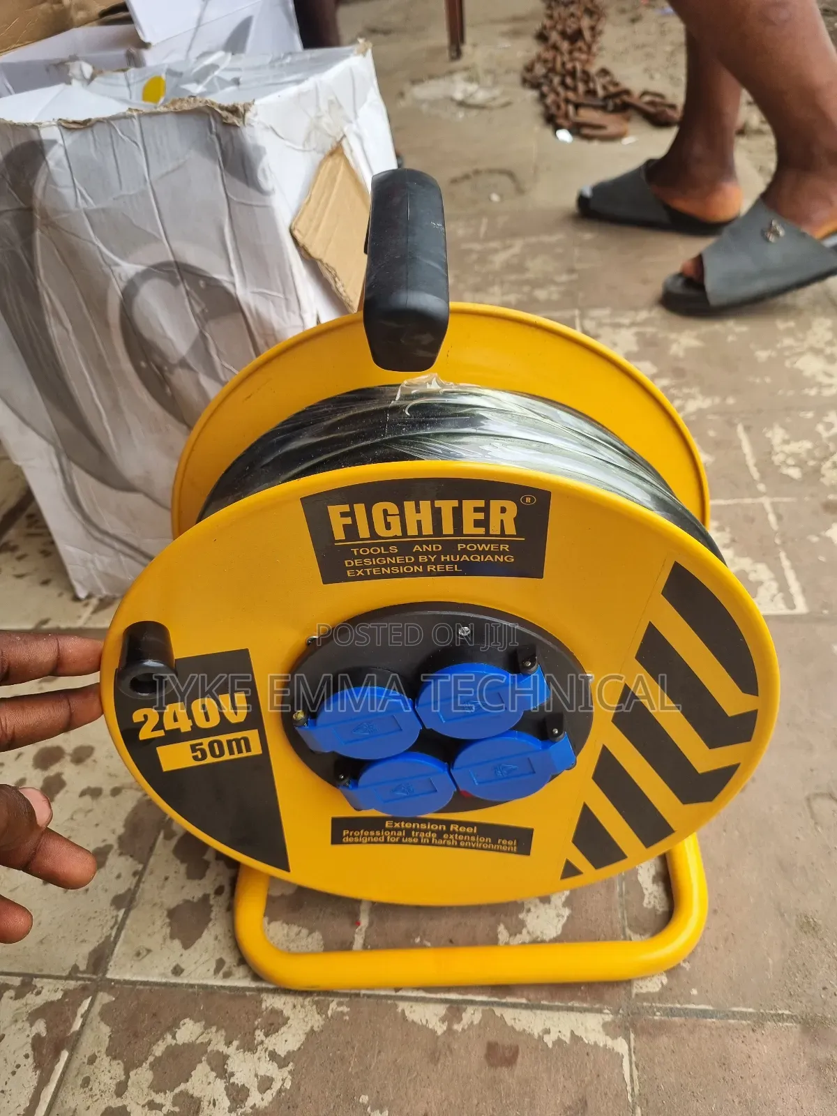 Heavy Duty Cable Reel 3 Core Wire
