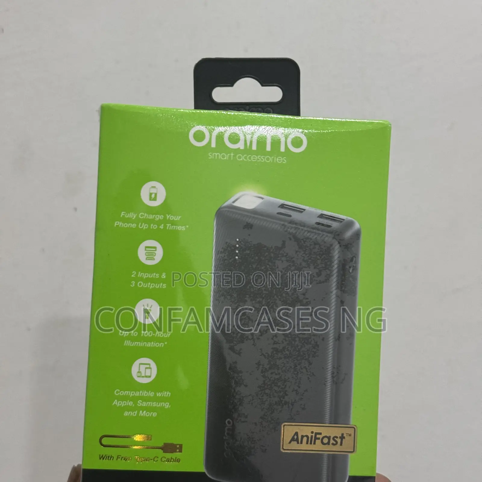 Oraimo 20000mah Power Bank With Torch