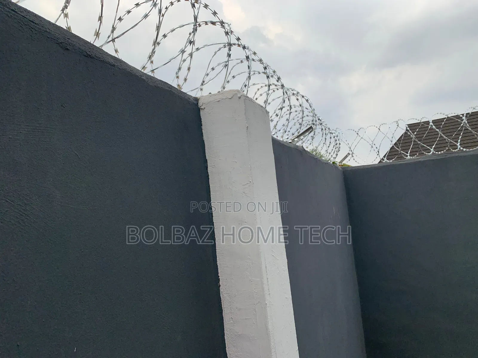 Galvanized Razor Wire; For Security Fence-Wire