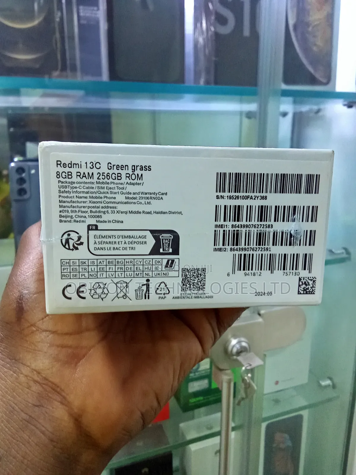 New Xiaomi Redmi 13C 256 GB Green