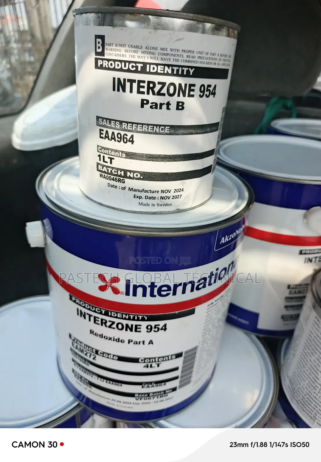 International Interzone 954 Red Oxide Paint 4l