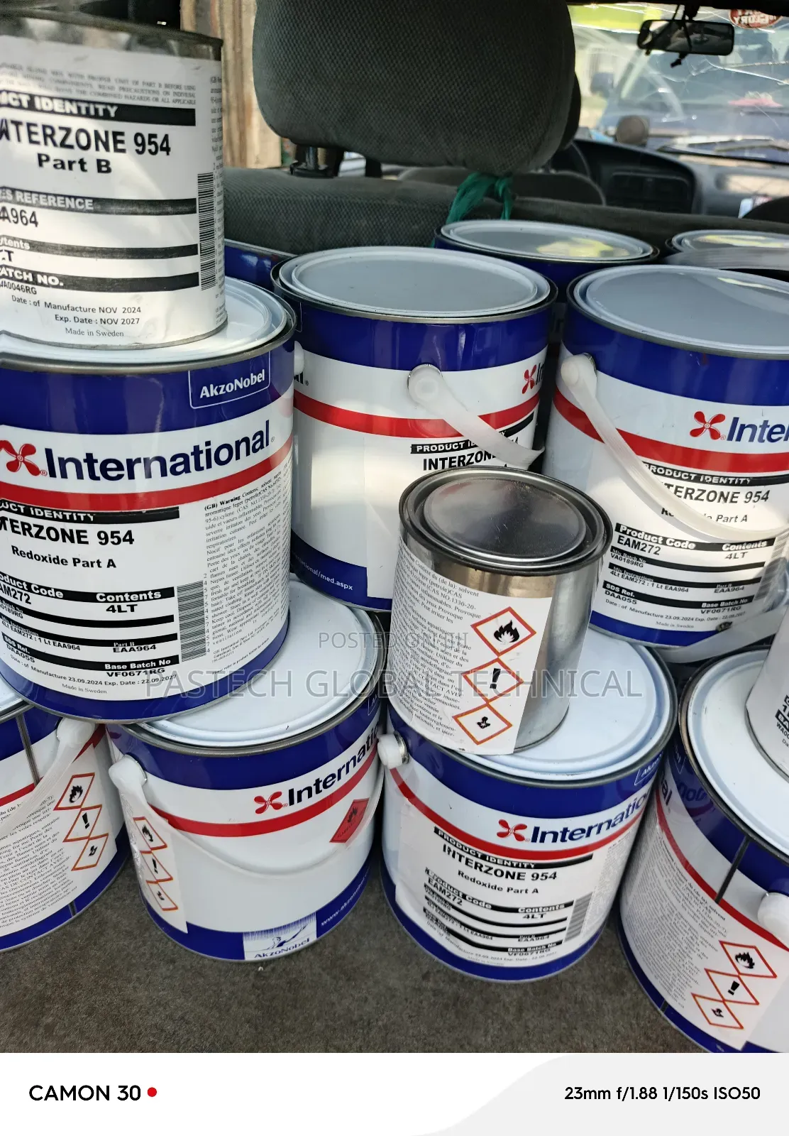 International Interzone 954 Red Oxide Paint 4l