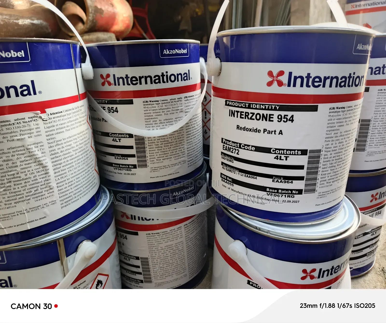 International Interzone 954 Red Oxide Paint 4l