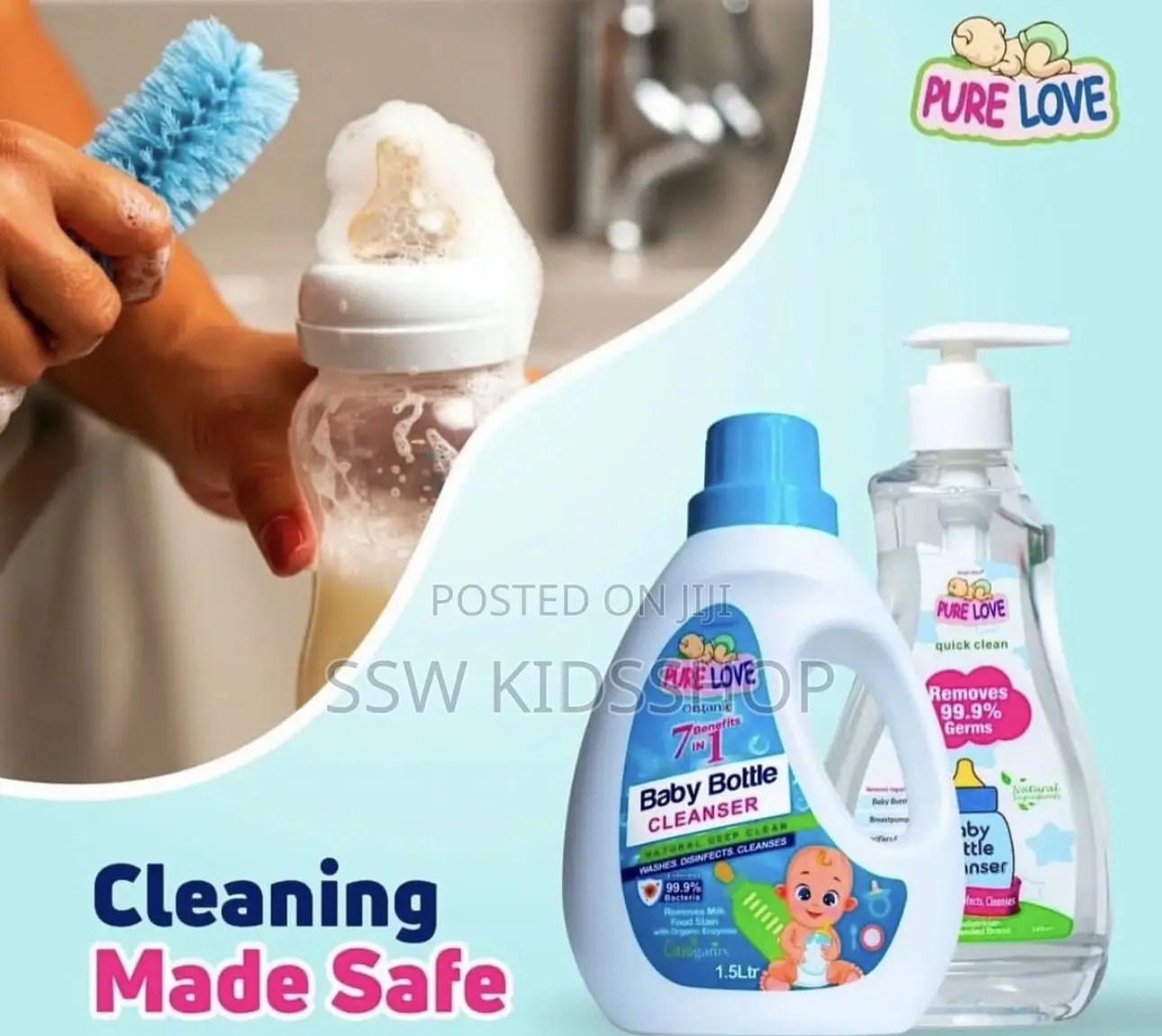 Pure Love Bottle Cleanser