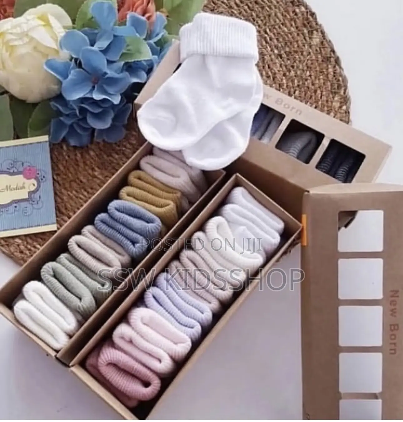 Baby Wow 6 Pieces Baby Socks Set
