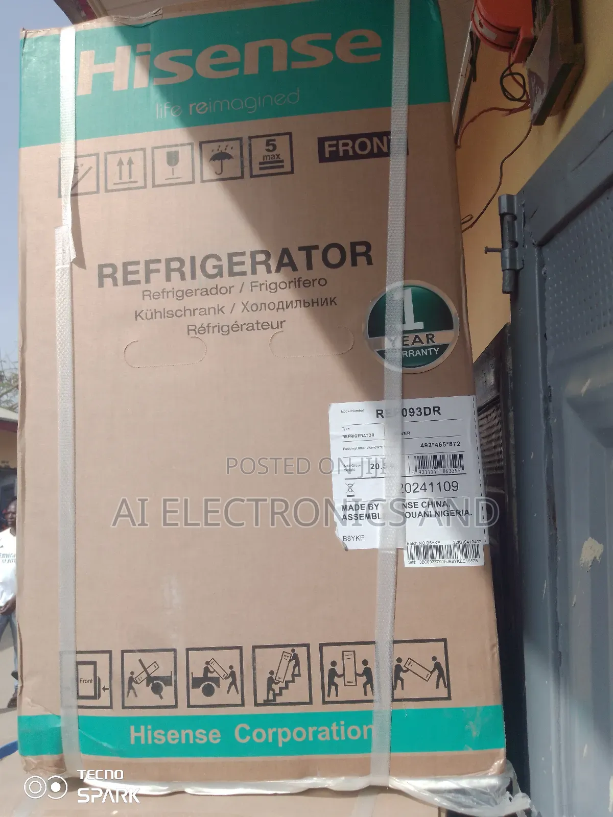 Hisense Refrigerator