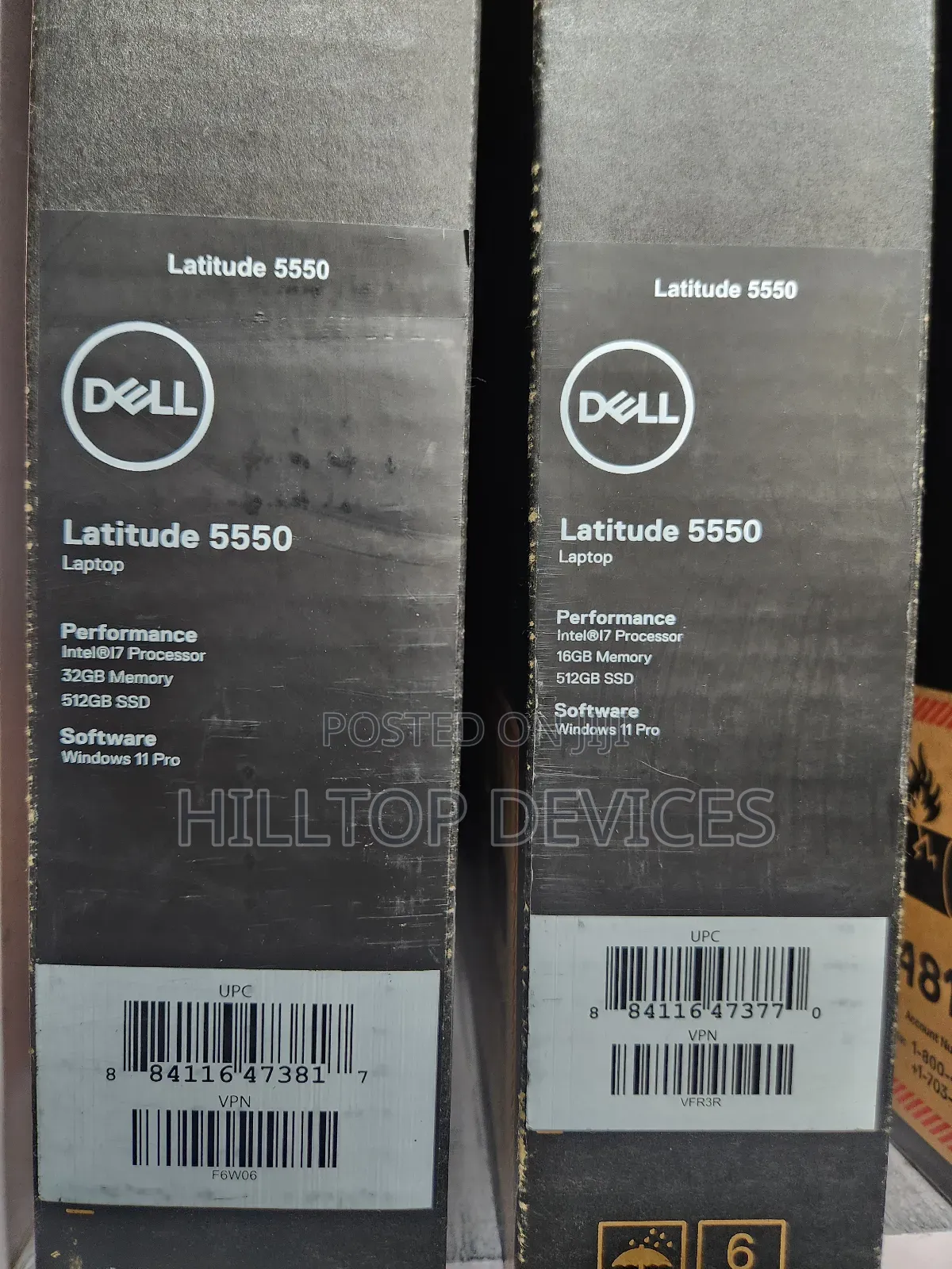 New Laptop Dell Latitude 5550 32GB Intel Core Ultra 7 SSD 512GB