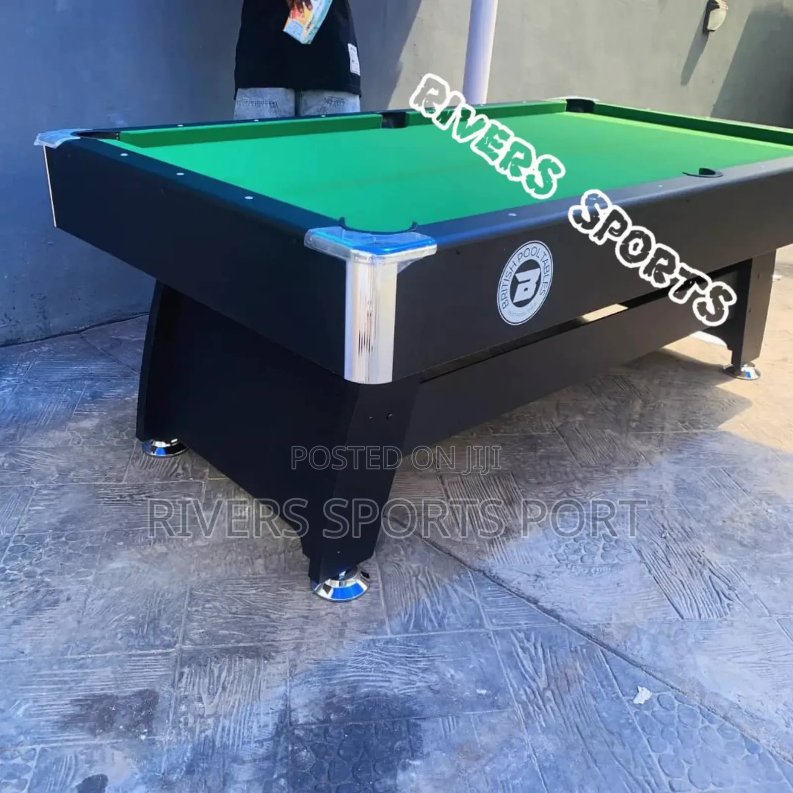 8ft Supermax Snooker Table With Full Accessories