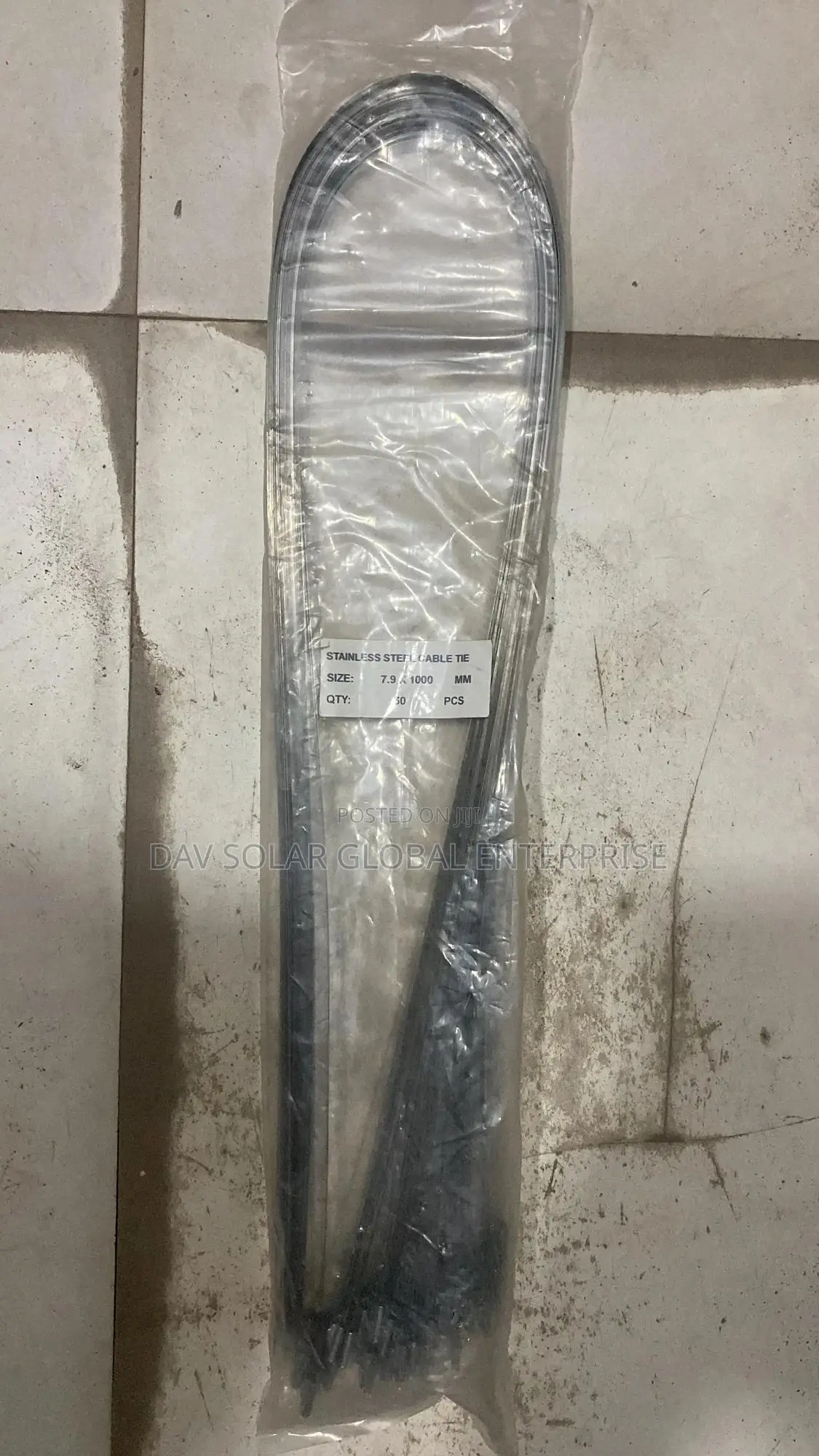 Stainless Steel 7.9 by 1000
