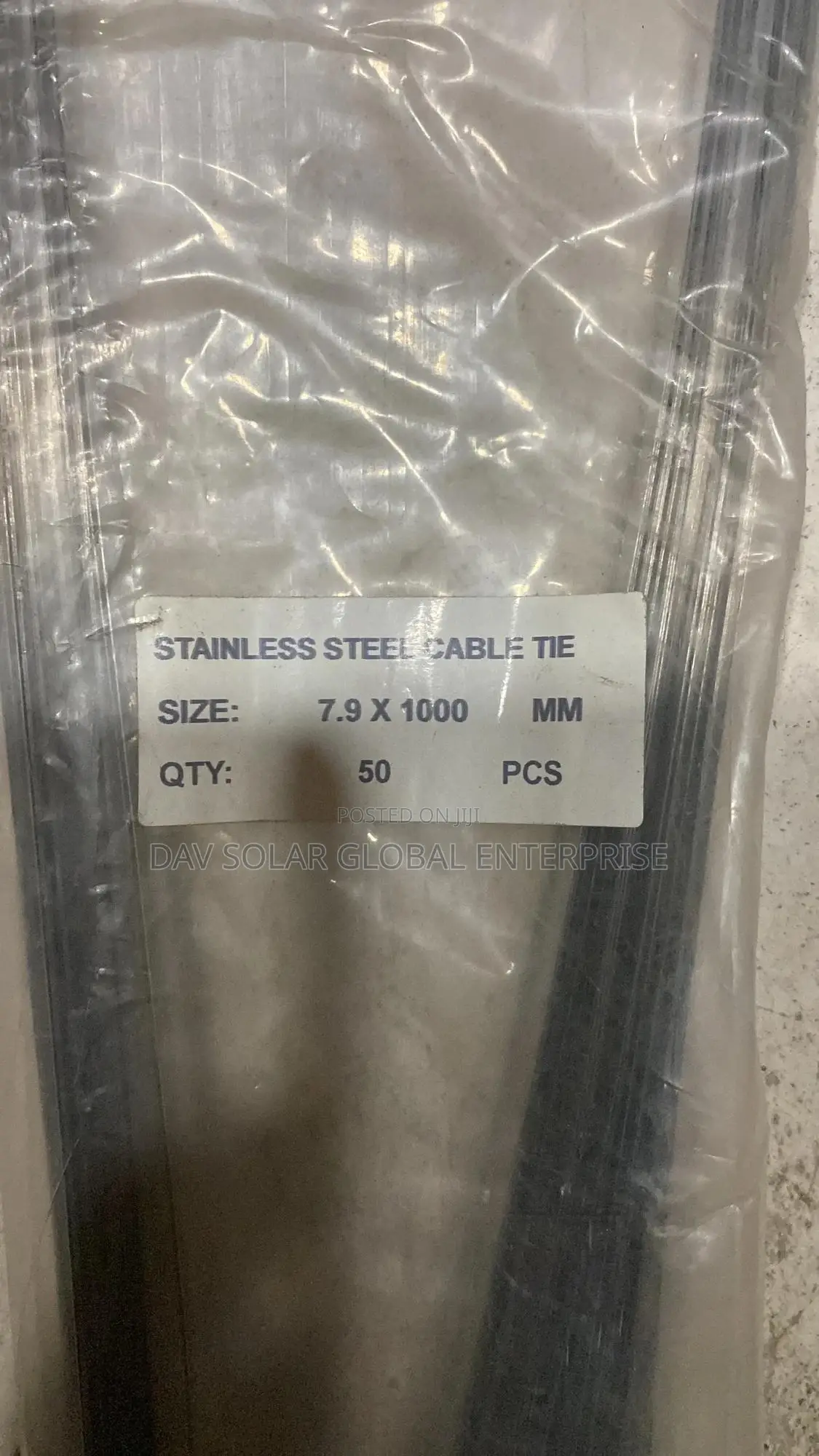 Stainless Steel 7.9 by 1000