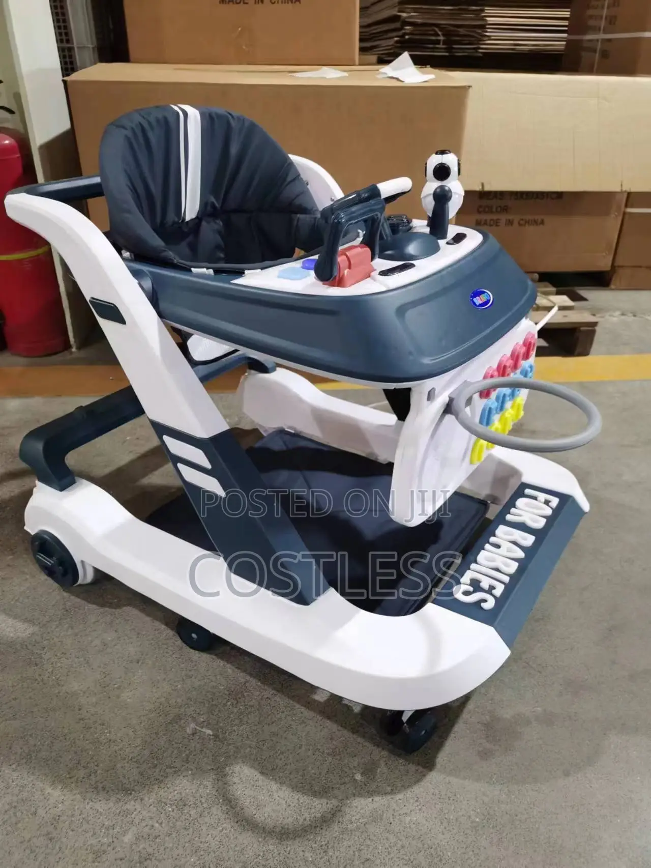 Unique Baby Walker With Music Toys and Pusher