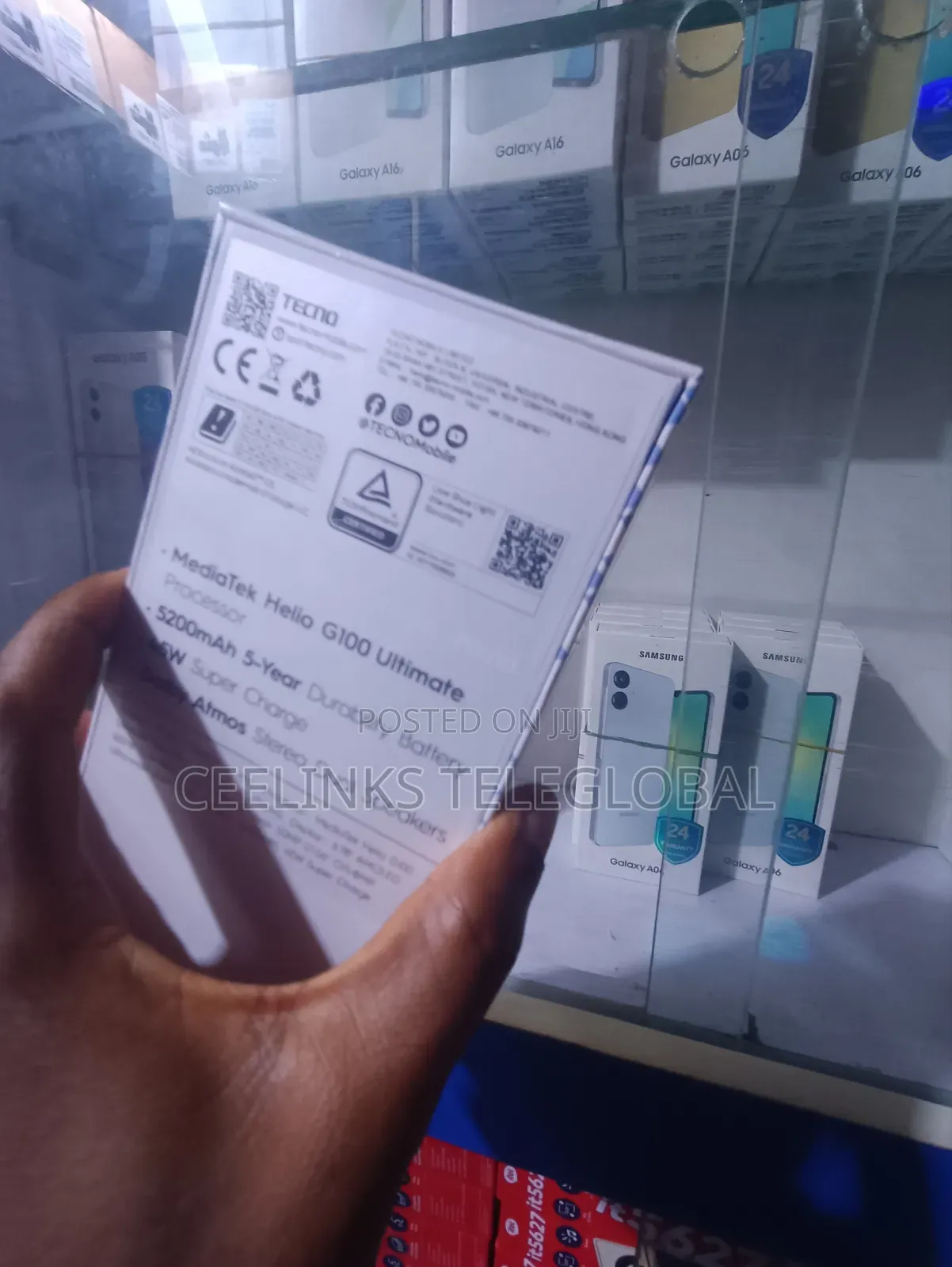 New Tecno Camon 40 Pro 4G 256 GB Black