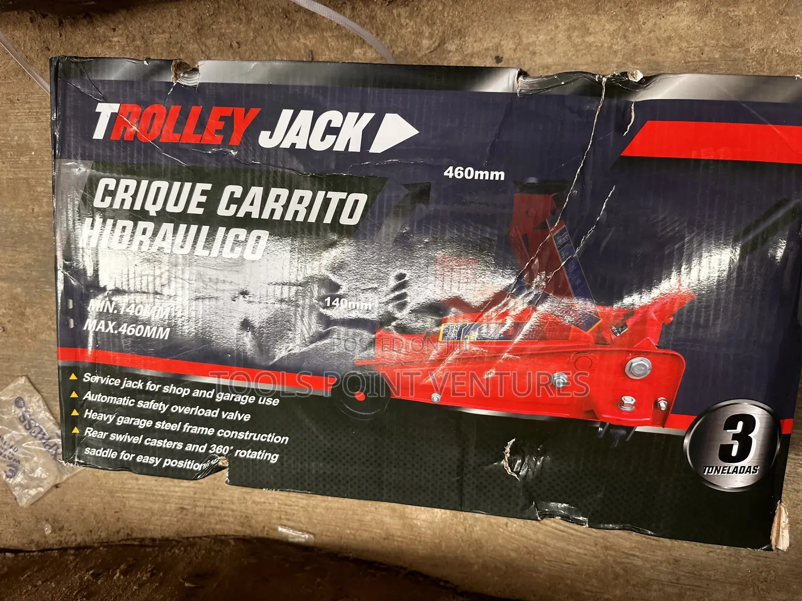 Heavy Duty Floor Jack 3tons