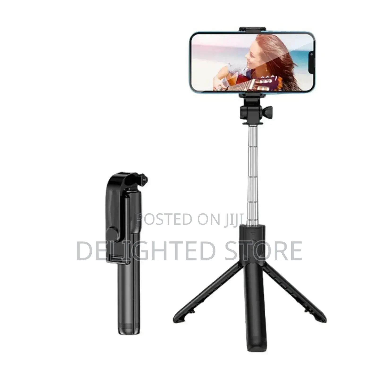 Wireless Bluetooth Live Broadcast Selfie Stick With Light