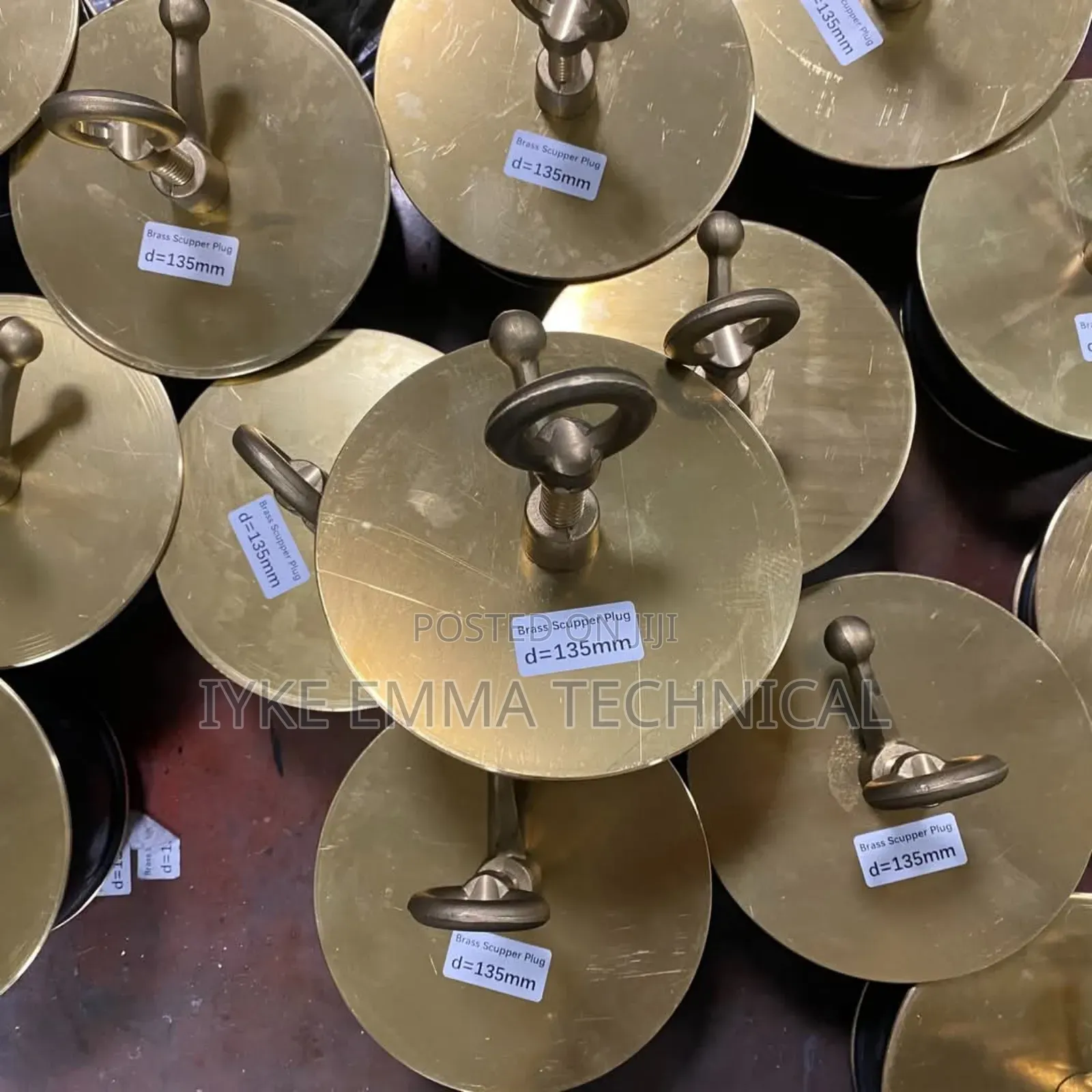 Brass Scupper Plugs