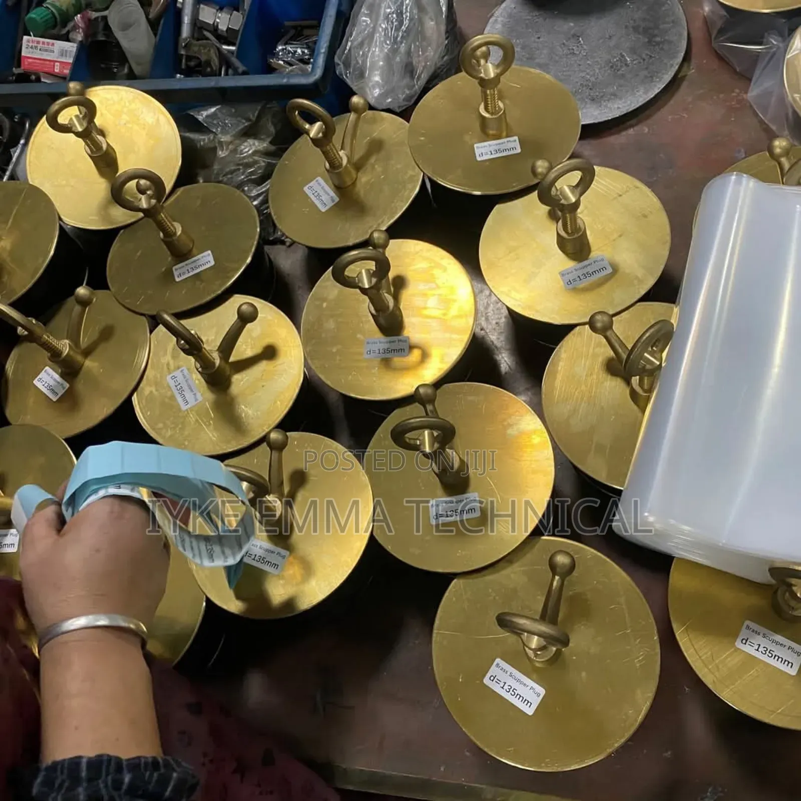 Brass Scupper Plugs