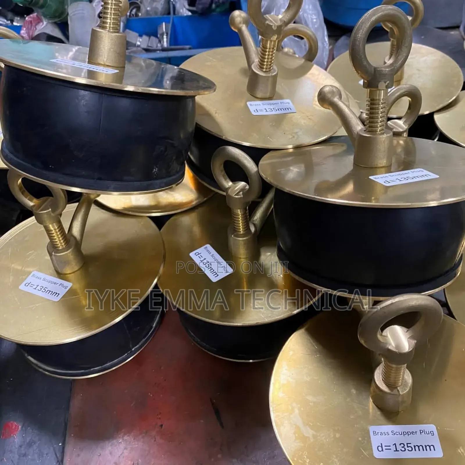 Brass Scupper Plugs