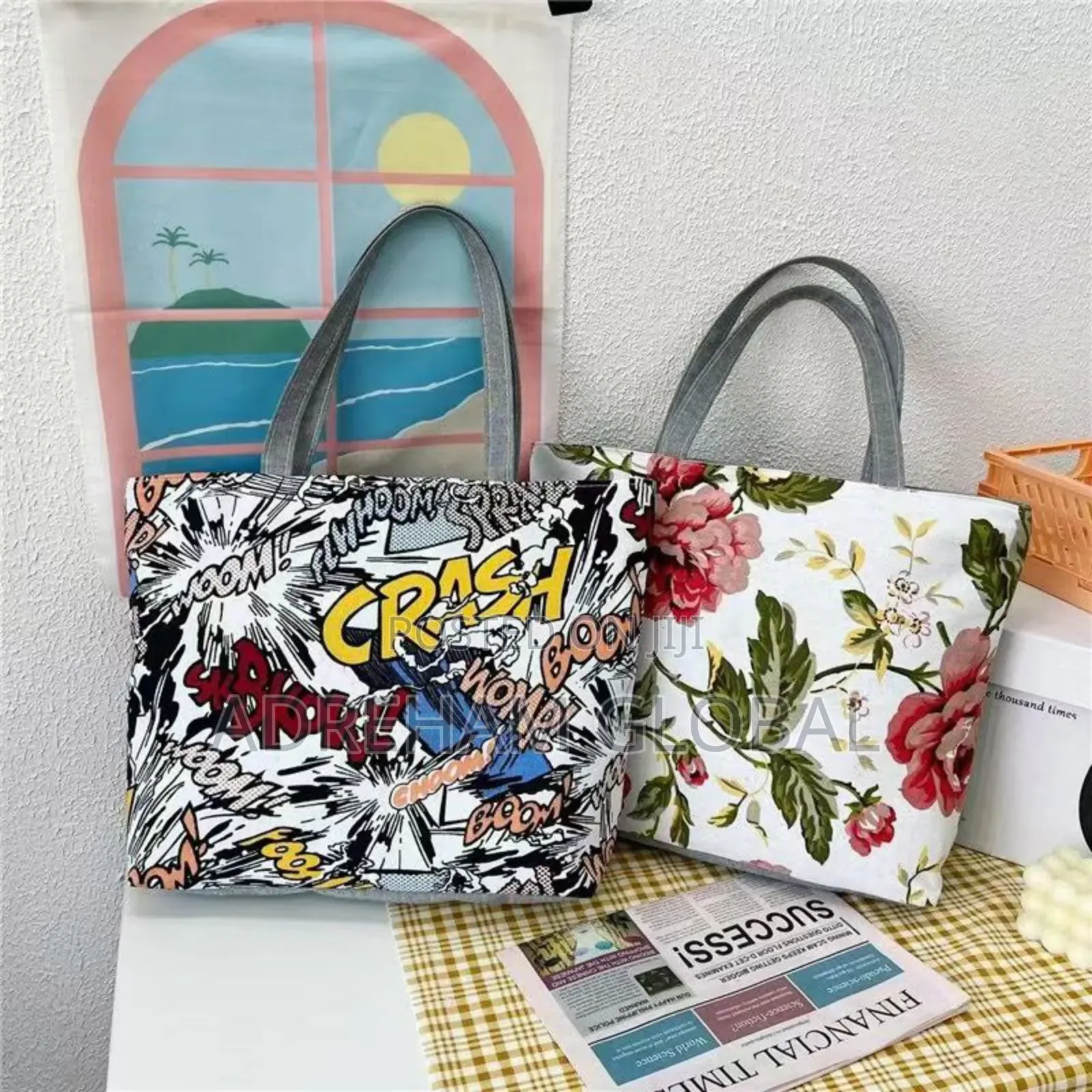 Tote Colourful Hand Bag